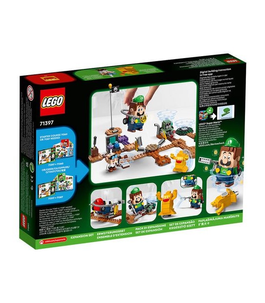 LEGO&reg; Super Mario Luigi’s Mansion&trade; Lab and Poltergust Expansion Set 71397