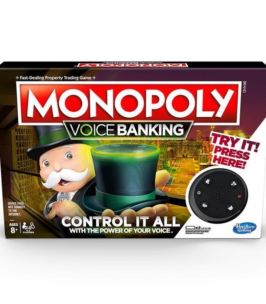 Monopoly Voice Banking Electronic Family Board Game