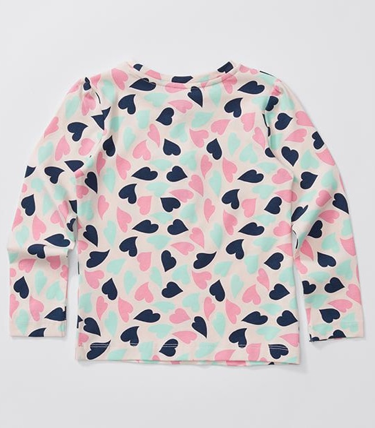 2 Pack Long Sleeve Plain & Print T-Shirt 2 of 5