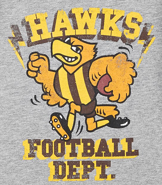 AFL Hawthorn Hawks Kids' Long Sleeve Top
