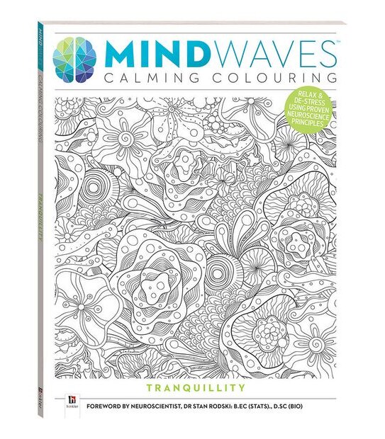 Mindwaves Calming Colouring: Tranquility