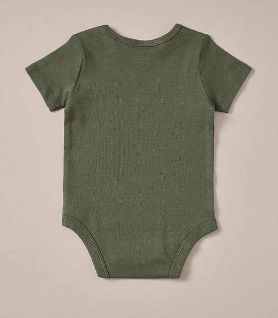 5 Pack Baby Organic Cotton Bodysuits