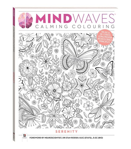 Mindwaves Calming Colouring: Serenity