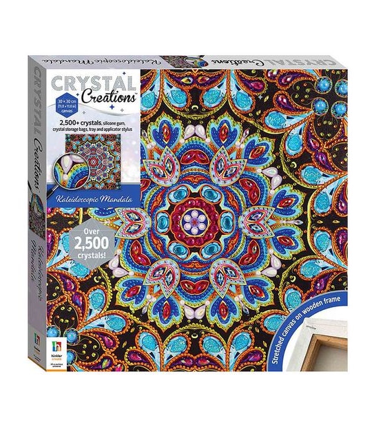Crystal Creations Canvas Kaleidoscopic Mandala