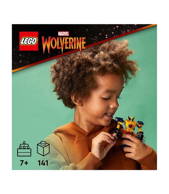 LEGO&reg; Marvel Super Heroes Wolverine Mech Armor 76202
