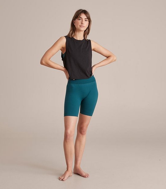 Active Slub Crop Muscle Tank Top
