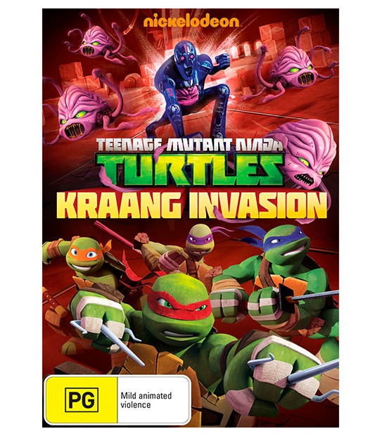 Teenage Mutant Ninja Turtles Kraang Invasion - DVD
