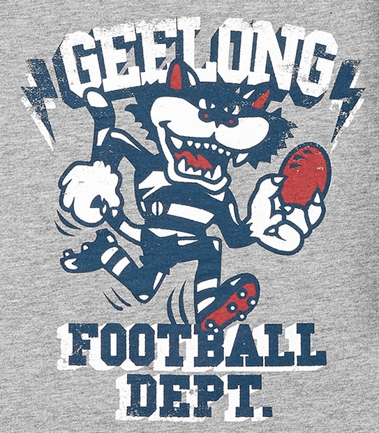 AFL Geelong Cats Kids' Long Sleeve Top