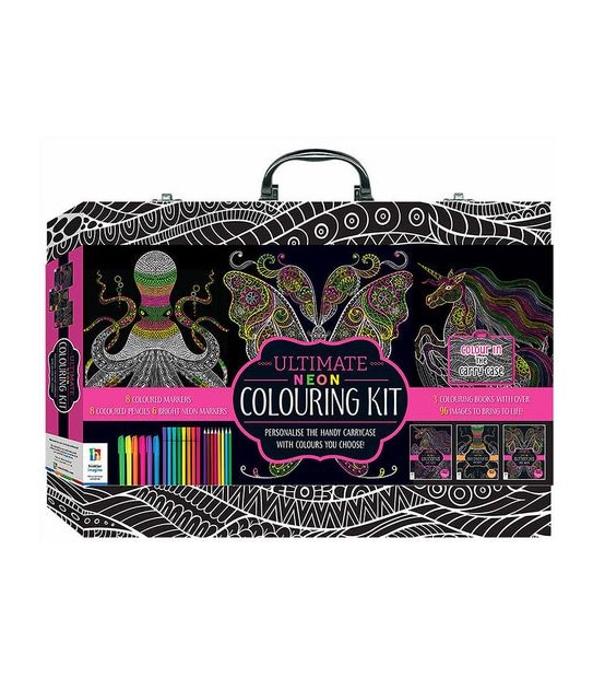 Kaleidoscope Neon Carry Case Vibrant Worlds