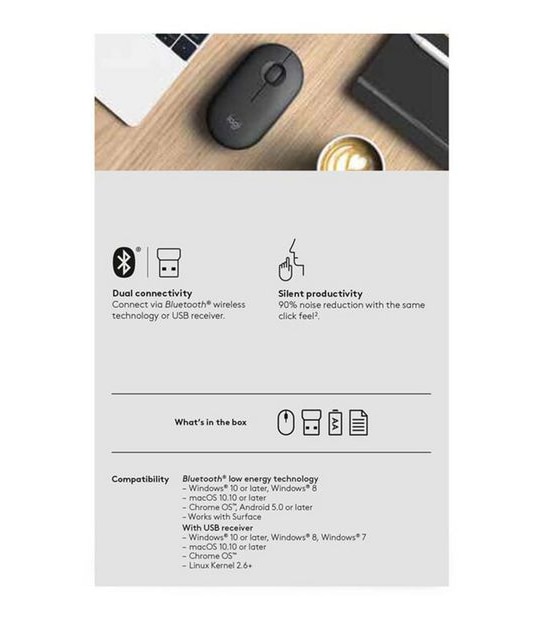 Logitech Pebble Wireless Mouse
