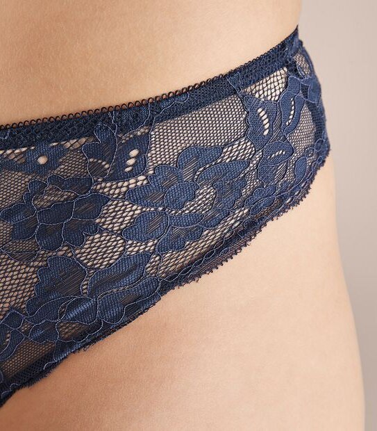 Lily Loves Elle Lace Brazillian Briefs; Style: X27085 2 of 3