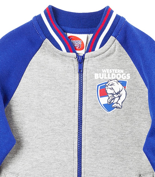 AFL Western Bulldogs Kids' Letterman Jacket