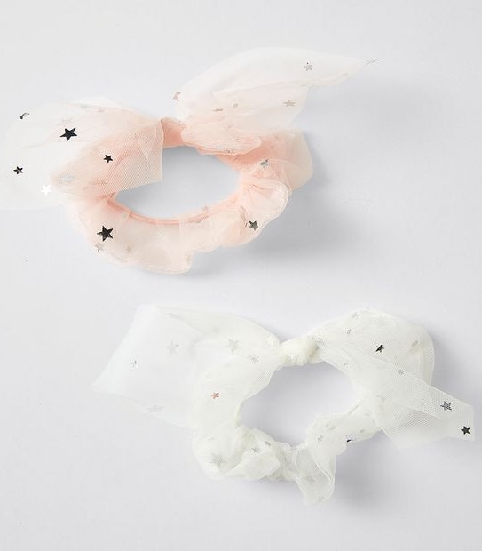 Kids Tulle Scrunchies 2 Pack