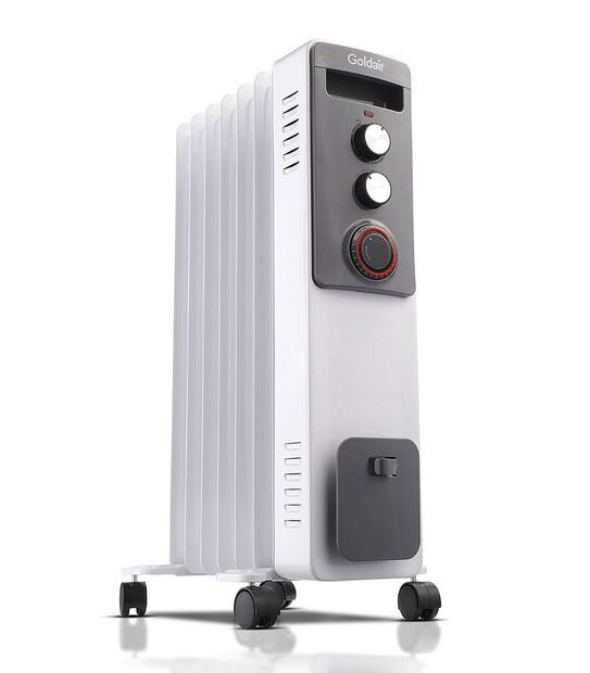 Goldair 1500W 7 Fin Oil Column Heater with Timer GOC167T | Target Australia