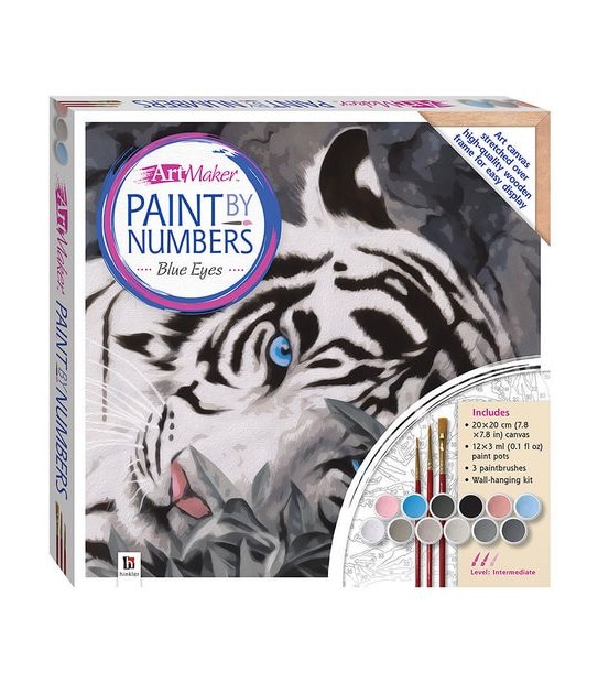 Paint by Numbers Canvas - Blue Eyes
