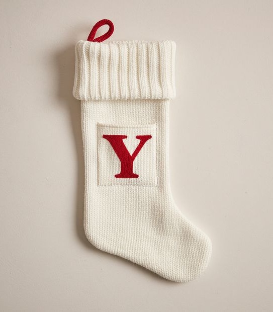 Alphabet Christmas Stocking