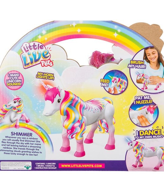 Little Live Pets Season 1 My Dancing Unicorn Single Pack Assorted