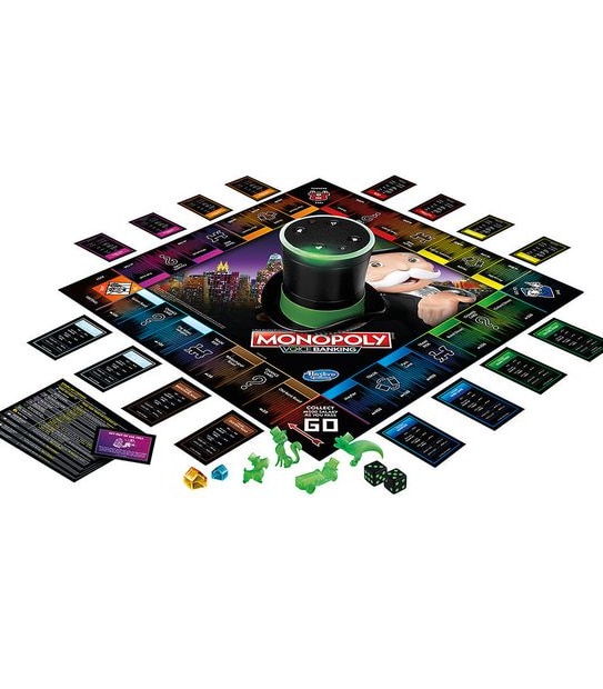 Monopoly Voice Banking Electronic Family Board Game