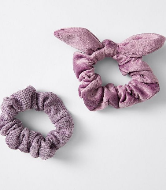 Kids Bunny Ear Scrunchie 2 Pack