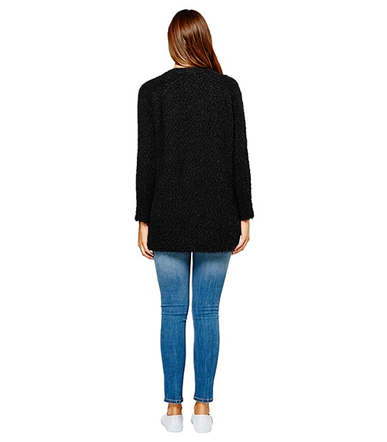 Fluffy Edge to Edge Cardigan