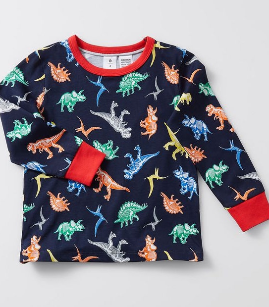 Dinosaur Jersey Pyjama Set 3 of 6