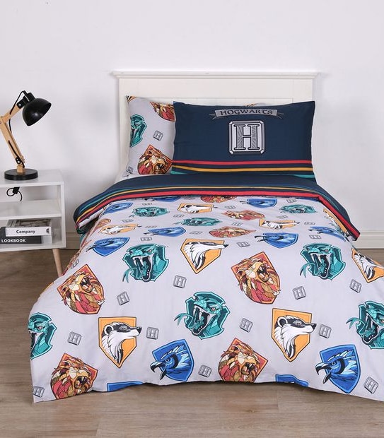 Harry Potter Quilt Cover Set - Double Bed