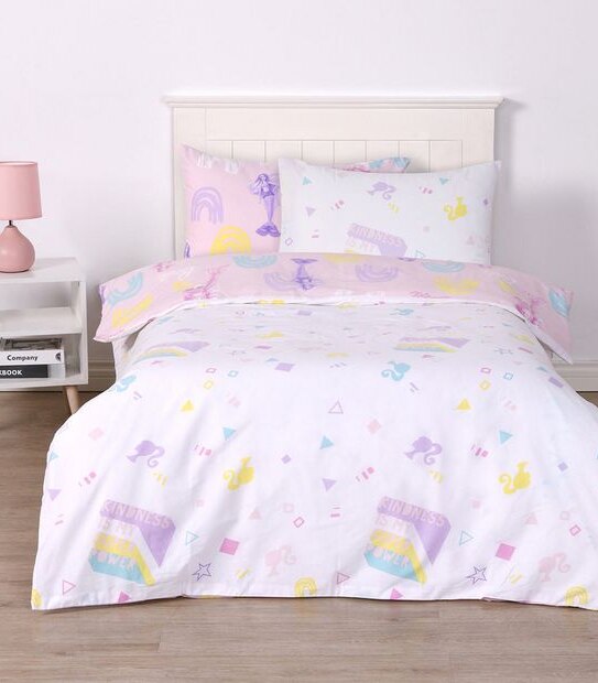Barbie Quilt Cover Set - Single Bed
