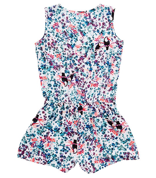 KIDS SHORT OVERALLS TOUCAN PLAY main image 0