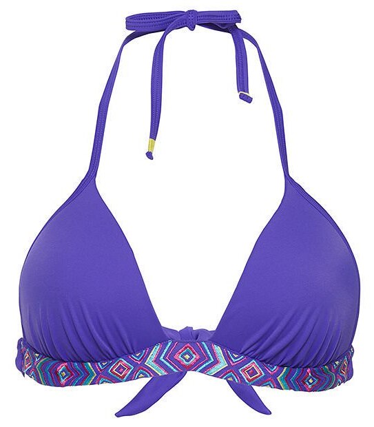 Mosaic Triangle Bikini Top