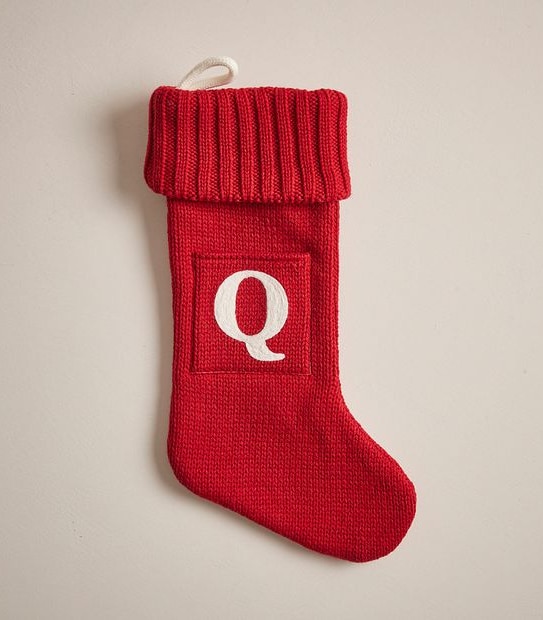 Alphabet Christmas Stocking