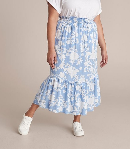 Curve Tiered Skirt
