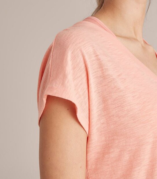 Active Slub V-Neck T-Shirt 2 of 6