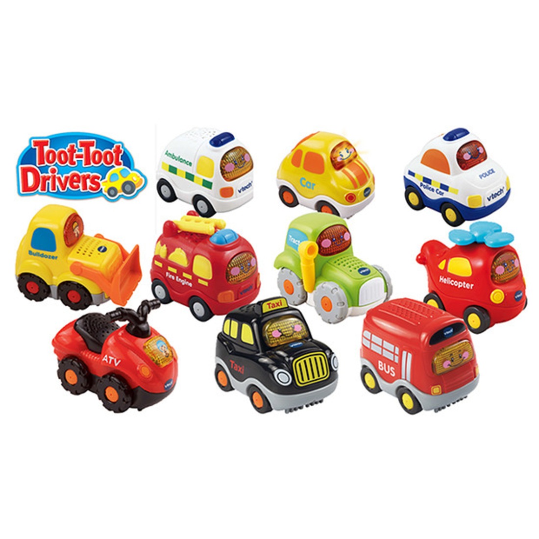 Vtech Toot Toot Drivers Vehicles Assorted Target Australia