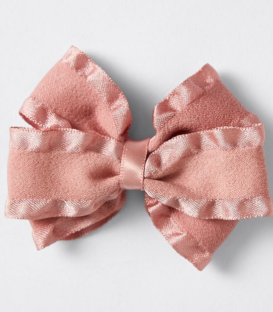 Kids Ruffle Bow Hairclip