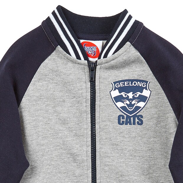 AFL Geelong Cats Kids' Letterman Jacket Target Australia