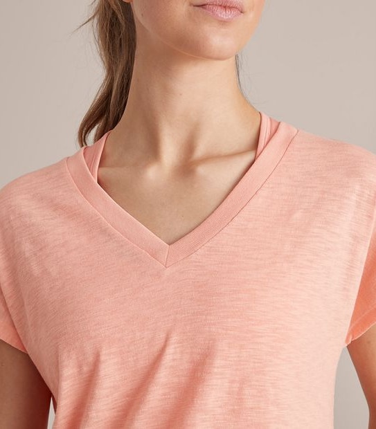 Active Slub V-Neck T-Shirt 4 of 6