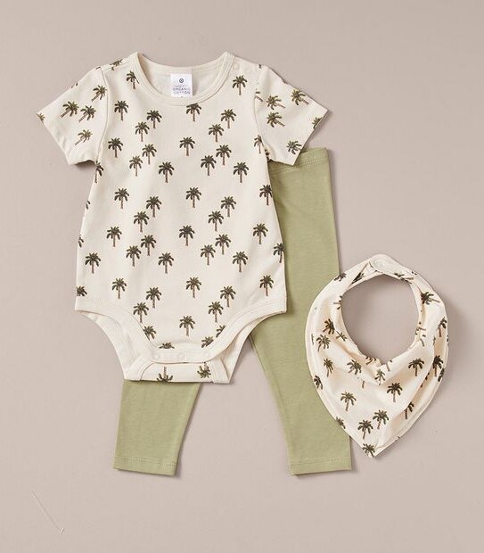 3 Piece Organic Cotton Baby Set 3 of 5