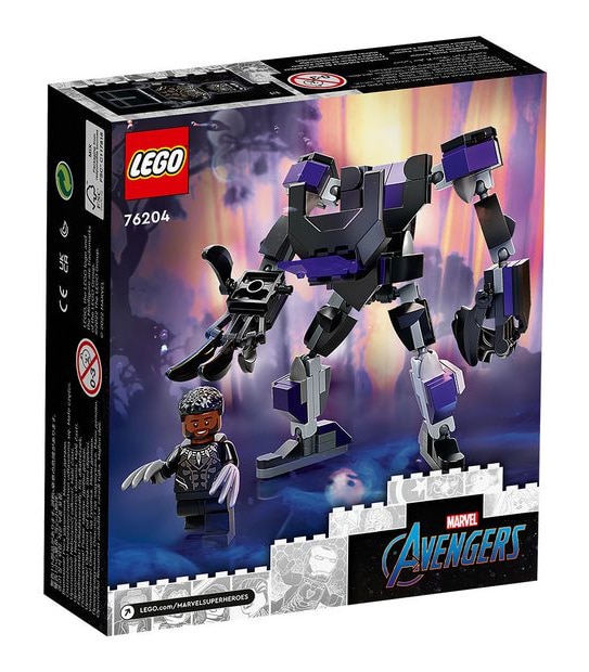LEGO&reg; Marvel Super Heroes Black Panther Mech Armor 76204