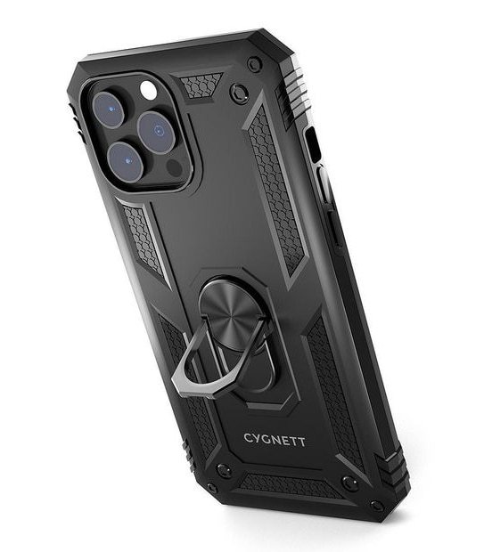 Cygnett Rugged Protective Case for iPhone 13 Pro Max (6.7'') - Black
