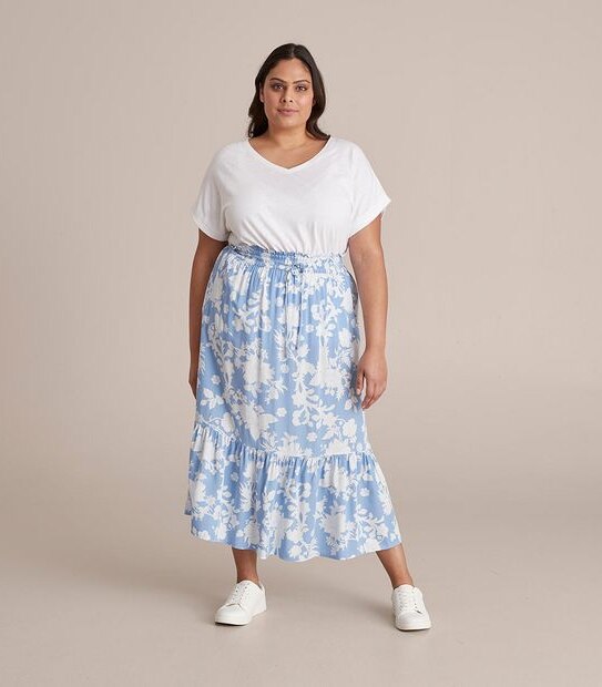 Curve Tiered Skirt