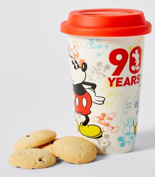 Ceramic Travel Mug With Choc Chip Cookies 40g