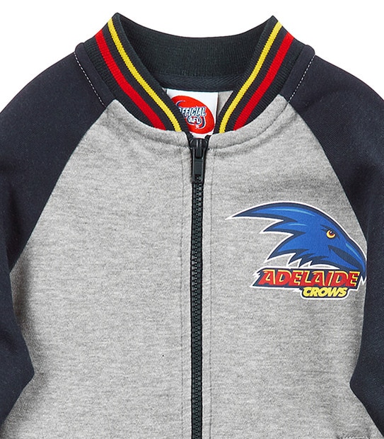 AFL Adelaide Crows Kids' Letterman Jacket