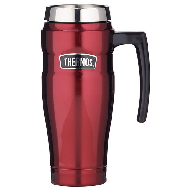 Thermos Travel Mug - Red Thermos Travel Mug - Red