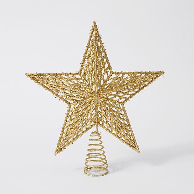 Glitter Star Tree Topper Glitter Star Tree Topper