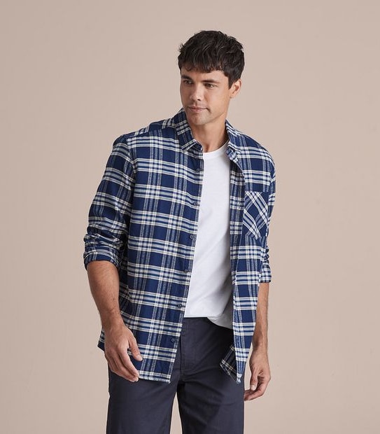 Long Sleeve Flannelette Shirt