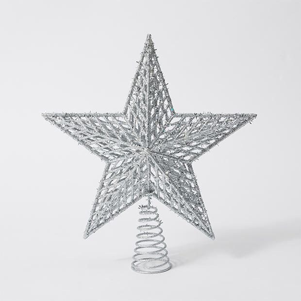Glitter Star Tree Topper Target Australia
