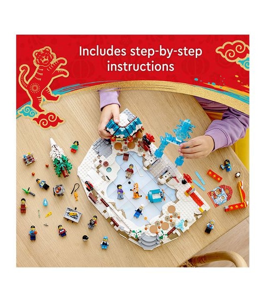LEGO&reg; Chinese Festivals Lunar New Year Ice Festival 80109