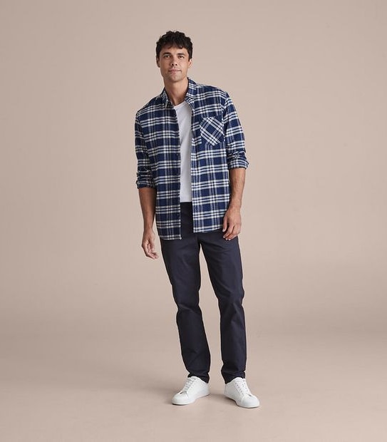 Long Sleeve Flannelette Shirt