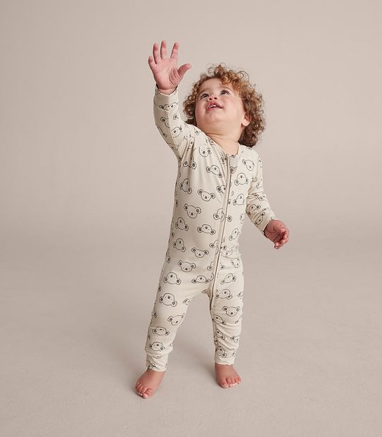 Baby Organic Cotton Footless Coverall