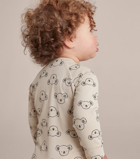 Baby Organic Cotton Footless Coverall
